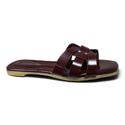 Sandalias flats GoldenTag 
para mujer - W26200