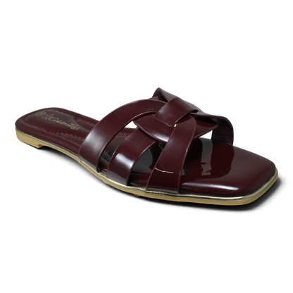 Sandalias flats GoldenTag 
para mujer - W26200
