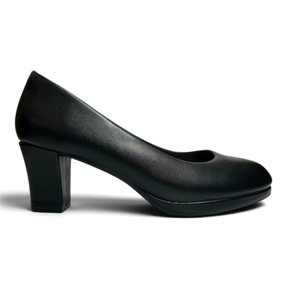 Zapatos  de vestir tacón bajo para mujer - W26312